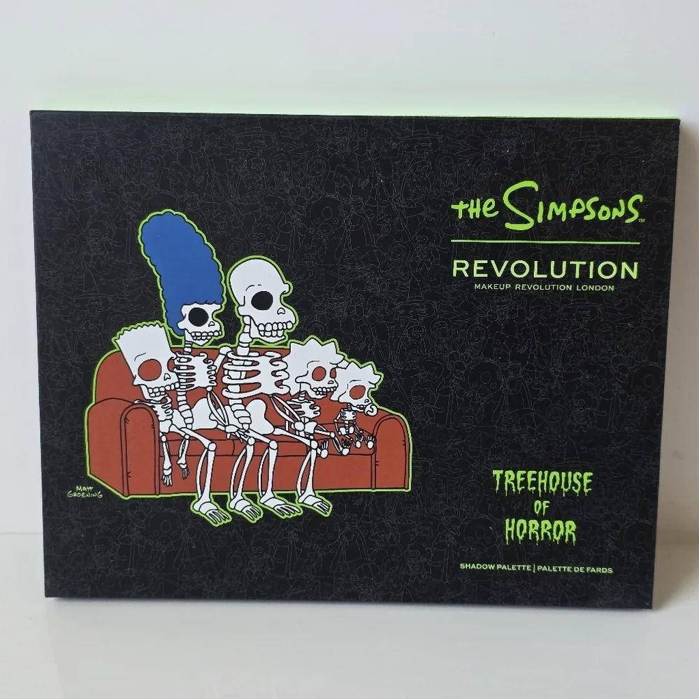 NEW Revolution x The Simpsons Treehouse of Horror Spooktacular Palette -30 Color